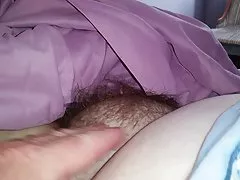 Benim wifes kalın tüylü kedi sabah ortaya çıkarılması