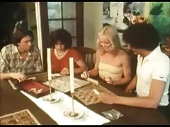 Vintage scrabble sonra dörtlü eğlenceli