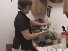 Benim tüylü kedi fuck sonra yüzüme krem