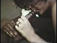 Vintage Interracial eğlenceli