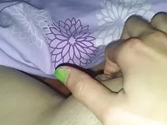 Biraz kıllı eski-gf parmak klitoris orgazm (pov)