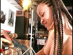 Kıllı starla Interracial